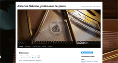 Desktop Screenshot of professeurdepiano.net